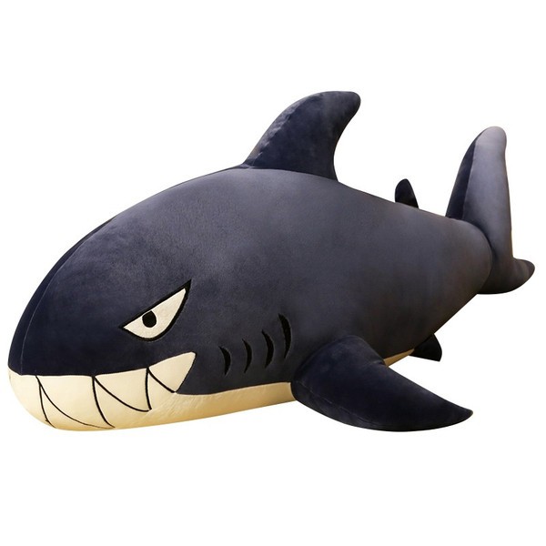 サメ フカ ぬいぐるみ 鮫 大きい おもちゃ 抱き枕 シャーク 人形 癒し リラックス プレゼント ギフト キッズ おもしろクッション60cmの通販はau Pay マーケット Happy House