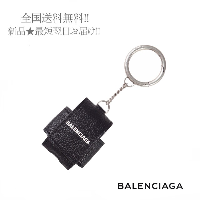 BALENCIAGA バレンシアガ CASH EARPODS ホルダー Airpod イタリア製 ユニセックス メンズ レディース 新品 ★ 1090 ブラック I020..