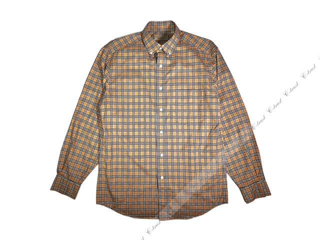 BURBERRY バーバリー チェック シャツ クラシック メンズ ロゴ 長袖 