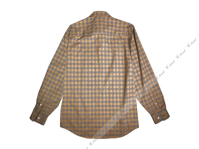 極美品 Burberry 粘っこい バーバリー パッチワーク ノバチェック 長袖 