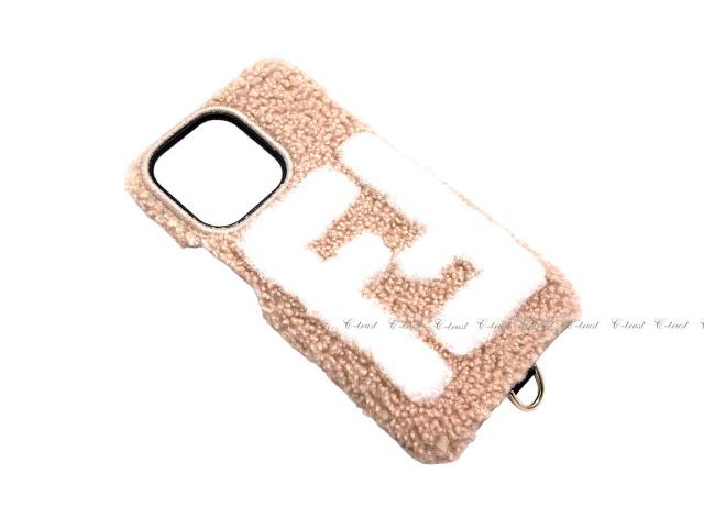 FENDI フェンディ iPhone 13 Pro ケース FF ロゴ イタリア製 