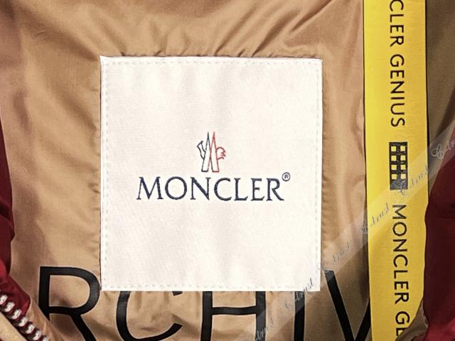 MONCLER モンクレール KAMAOU ダウン ベスト GENIUS FRAGMENT PALM ANGELS コラボ メンズ 新品 ★ 489 ボルドー K483-1..の通販は