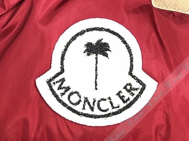 MONCLER モンクレール KAMAOU ダウン ベスト GENIUS FRAGMENT PALM ANGELS コラボ メンズ 新品 ★ 489 ボルドー K483-1..の通販は