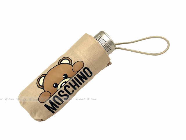 MOSCHINO モスキーノ 折畳み傘 + ぬいぐるみ ティディベア アンブレラ