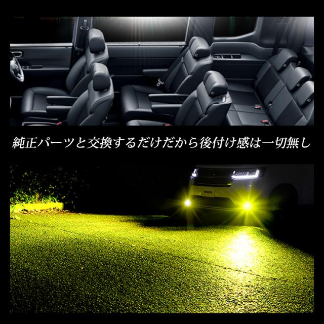 ステップワゴン 専用 LEDルームランプセット ＋ 純正フォグランプ 交換用 L1B LEDバルブ 2商品セット 車検対応 RP6 RP7 RP8 カスタム パーツ ドレスアップ ホンダ_12