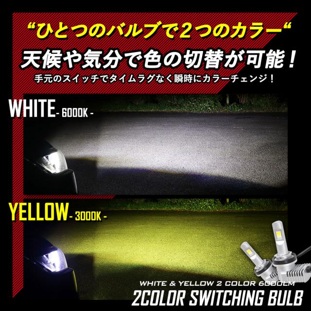 ダイハツ スズキ 三菱 スバル 専用 フォグランプユニット + LEDバルブ [8000LM or 2色切替]_13