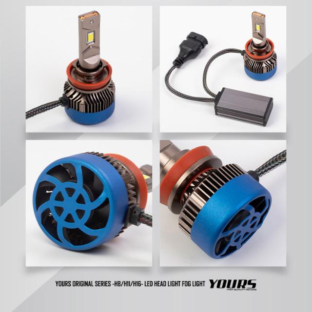 H8 H11 H16 LED ヘッドライト フォグランプ LEDバルブ 2本左右セット 8000LM 6000K 1年保証 ホワイト_15