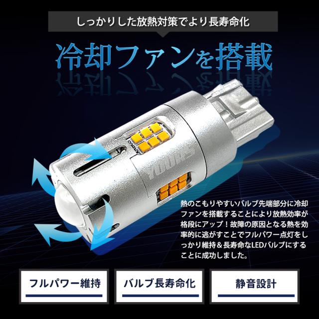 [只今タイムセール開催中]デリカミニ B34A B35A B37A B38A 適合 ウインカー 抵抗内蔵 4個/1set T20 2000LM ドレスアップ カスタム パーツ アクセサリー 三菱_9