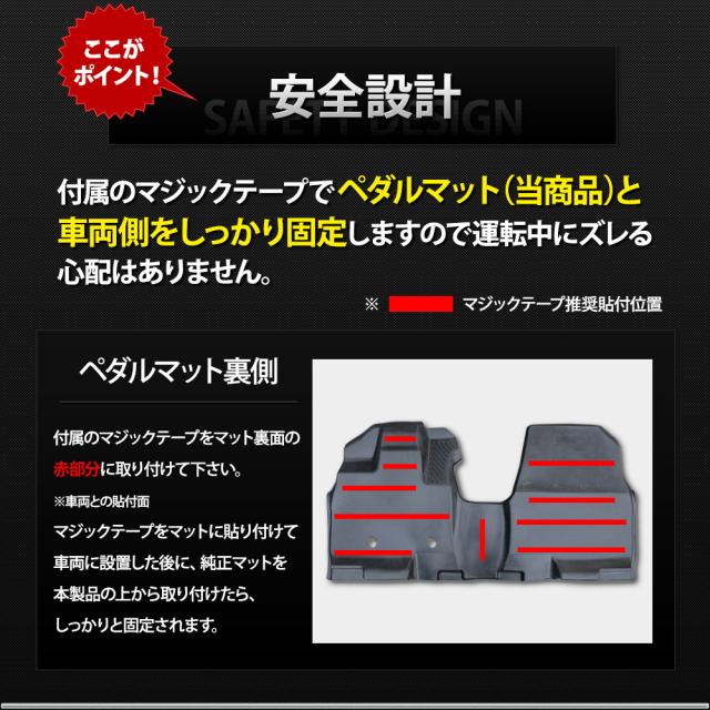 [今だけポイント10倍][予]ルークス BB系 専用 3Dマットセット 2PCS 【フロント用・2列目用】 カーペダルマット マット下マット セット ROOX フロアマット 日産 [8]_6