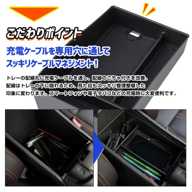 ホンダ ZR-V 専用 コンソールボックストレー トレイ 小物収納 大