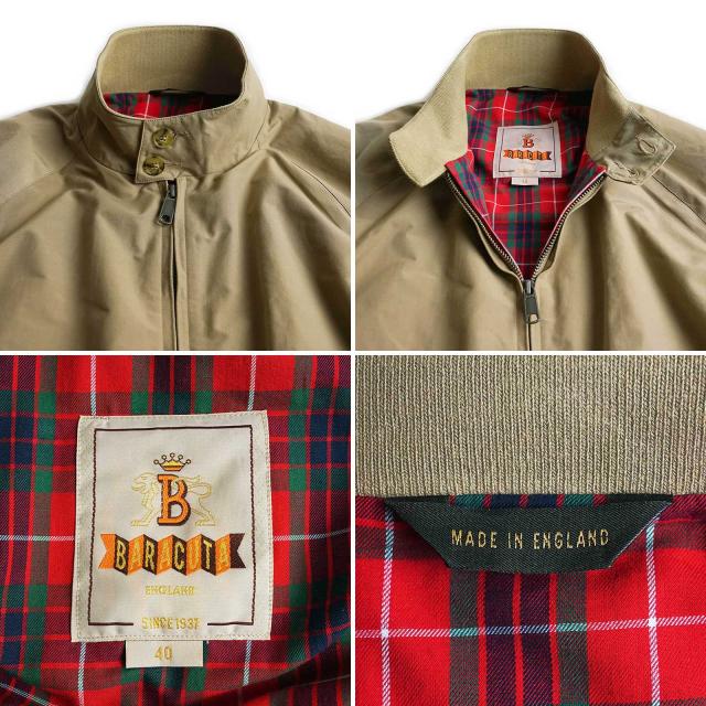 バラクータ BARACUTA G9 クラッシック ハリントンジャケット ｜ メンズ