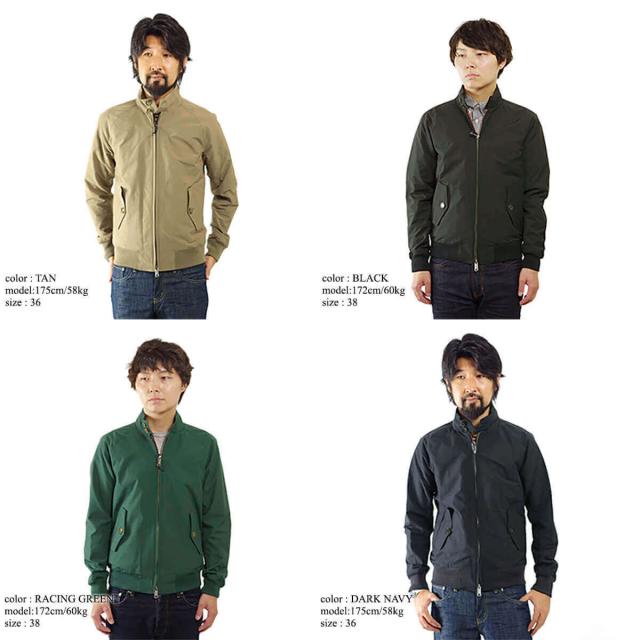 バラクータ BARACUTA G9 クラッシック ハリントンジャケット ｜ メンズ