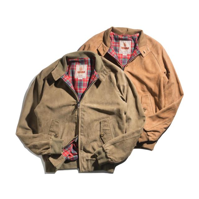 CINQUANTA ラムレザー　スエード　ハリントン　バラクータ G9 型 バラクータ BARACUTA スエードレザー G9 クラッシック ハリントン