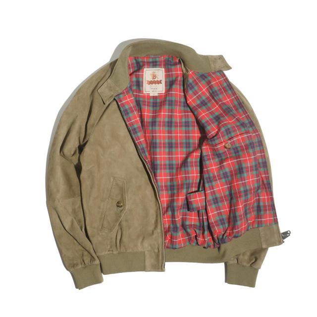 バラクータ BARACUTA スエードレザー G9 クラッシック ハリントン