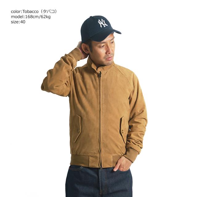 バラクータ BARACUTA スエードレザー G9 クラッシック ハリントン