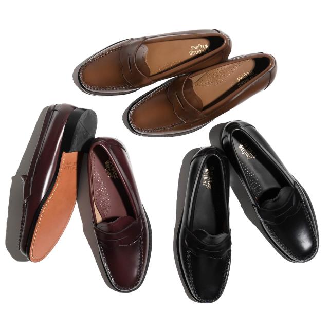 バス G.H.BASS ウィージャンズ ペニー ローファー ローガン ｜  メンズ BAZ1W001 149 革靴