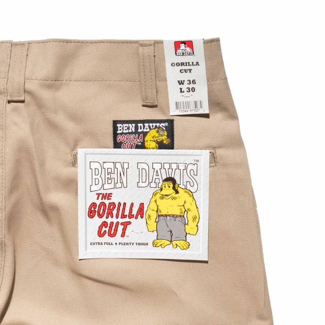 ベンデイビス BEN DAVIS ゴリラカットパンツ ｜ メンズ 30-42 ワーク
