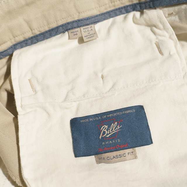 ビルズカーキ BILLS KHAKIS M2 チノパンツ クラッシックフィット