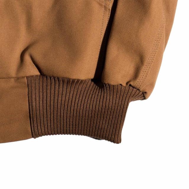 カーハート Carhartt J140 ダックアクティブジャケット キルティングフランネル裏地 ｜ メンズ S M L XL XXL パーカー フード 防寒 中綿 ショート丈_10