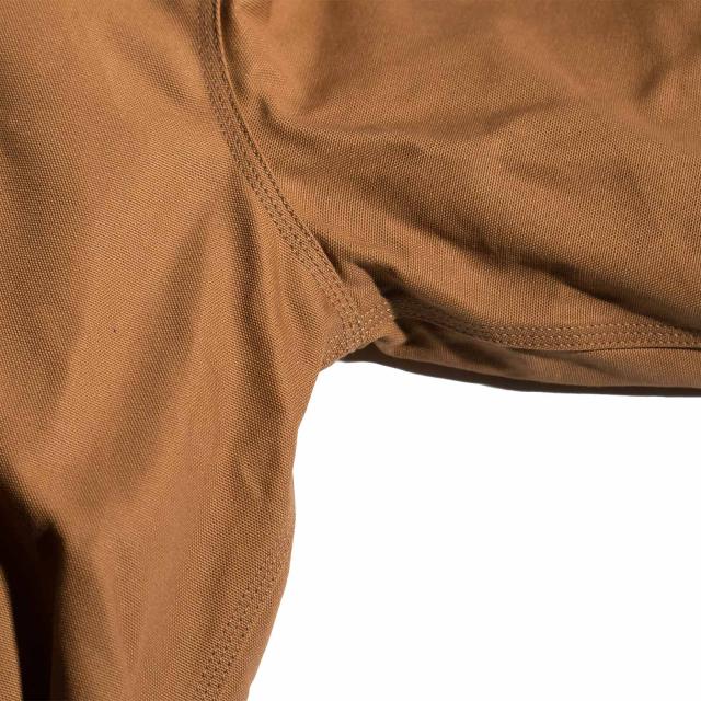 カーハート Carhartt J140 ダックアクティブジャケット キルティングフランネル裏地 ｜ メンズ S M L XL XXL パーカー フード 防寒 中綿 ショート丈_6