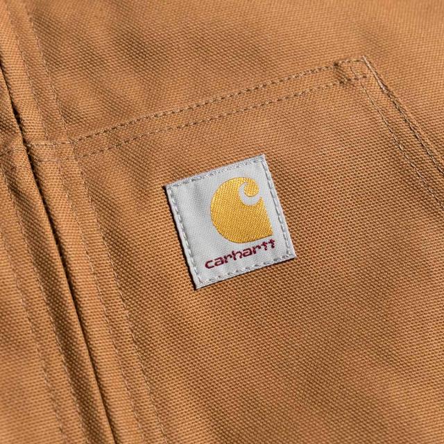 カーハート Carhartt J140 ダックアクティブジャケット キルティングフランネル裏地 ｜ メンズ S M L XL XXL パーカー フード 防寒 中綿 ショート丈_8