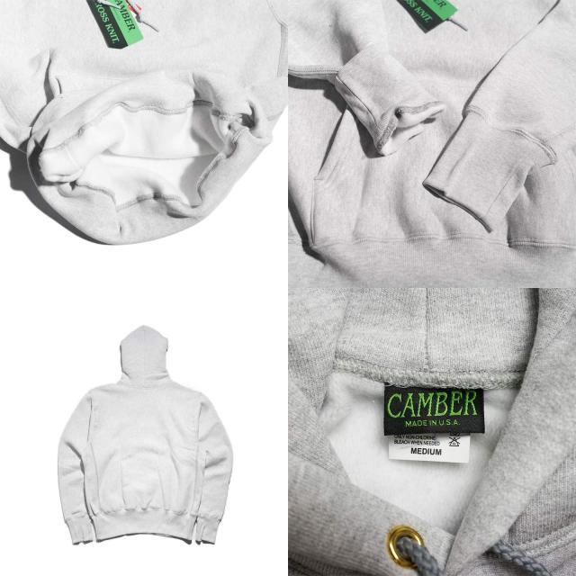 キャンバー CAMBER 232 クロスニット プルオーバーフード ｜ メンズ