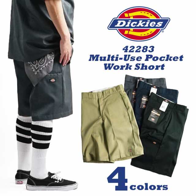 ディッキーズ Dickies 42283 13インチ セルフォンポケット ワークショーツ (チノショーツ ルーズフィット ショートパンツ）｜au  PAY マーケット