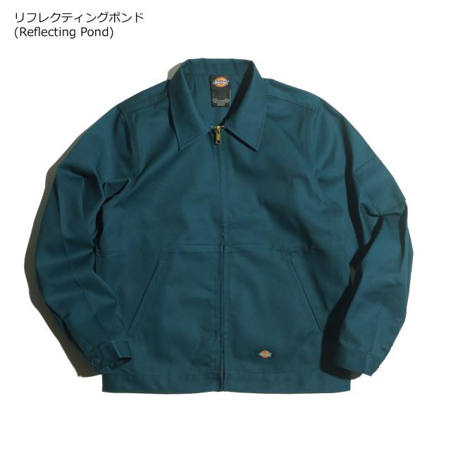 ディッキーズ Dickies #JT75 アンラインド アイゼンハワージャケット ｜ ワークジャケット メンズ S-XXL 2XL レギュラーサイズ 大きいサイズ スイングトップ 襟付き ショート アウター 春 秋 冬 ブラック ネイビー グレー グリーン ブルー カーキ ディッキーズ Dickies #JT75 アンラインド アイゼンハワージャケット