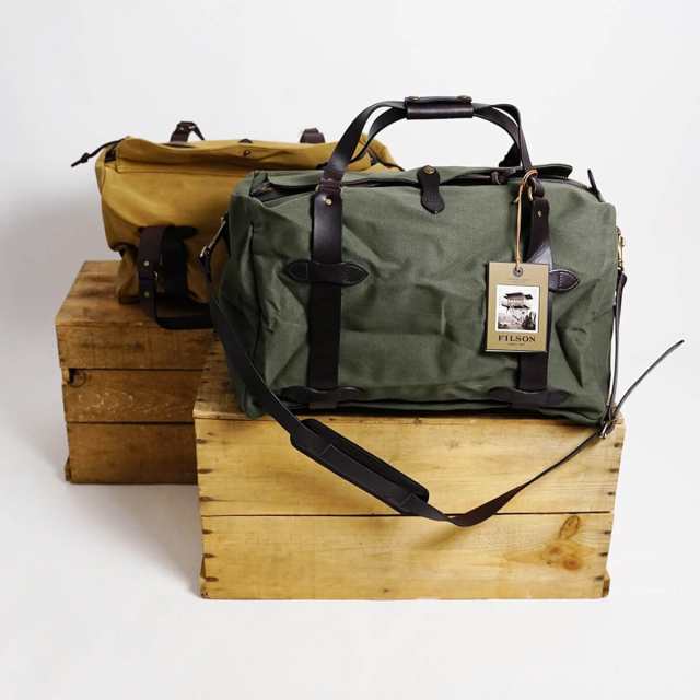 フィルソン FILSON ミディアム キャンバス ダッフルバッグ (アメリカ製 米国製 MEDIUM DUFFLE）