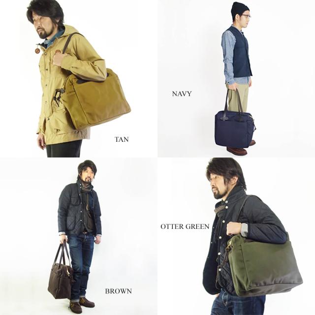 フィルソン FILSON キャンバス トートバッグ ウィズ ジッパー