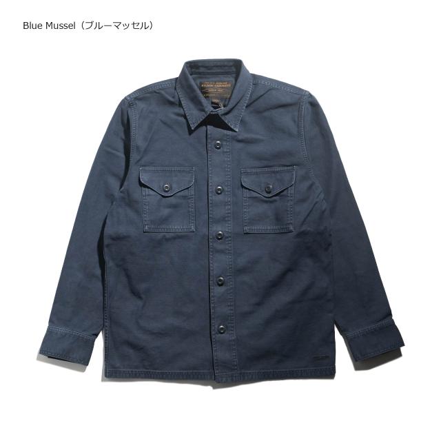 フィルソン FILSON フィールドジャックシャツ ｜ メンズ S-XL コットン サテン シャツジャケット カバーオール ミリタリー ファティーグシャツ_2