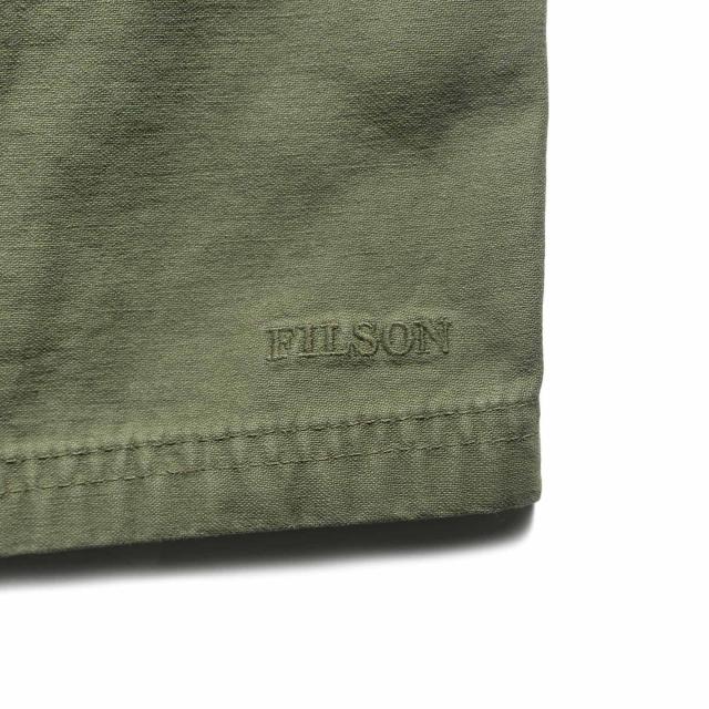 フィルソン FILSON フィールドジャックシャツ ｜ メンズ S-XL コットン サテン シャツジャケット カバーオール ミリタリー ファティーグシャツ_6