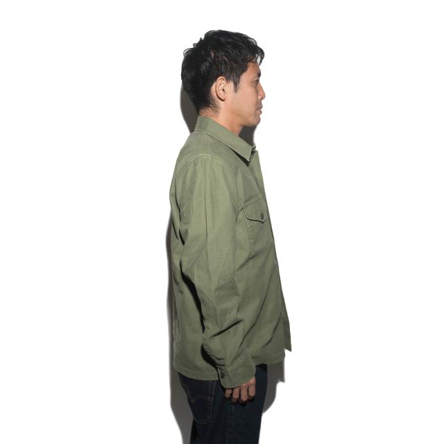 フィルソン FILSON フィールドジャックシャツ ｜ メンズ S-XL コットン サテン シャツジャケット カバーオール ミリタリー ファティーグシャツ_15
