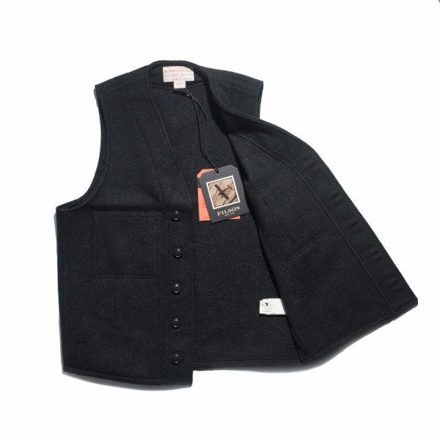 フィルソン FILSON マッキーノ ウール ベスト ソリッドカラー｜ メンズ アメリカ製 MACKINAW WOOL VEST MADE IN  USA バージンウール100％ 耐風 保温 防水 耐久 単色 サイズXS-XLの通販はau PAY マーケット - Ｊａｌａｎａ（ジャラーナ） |  au PAY マーケット－通販サイト