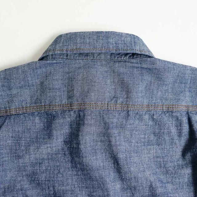 フィルソン FILSON シャンブレーCPOシャツ (20189139 メンズ XS-XXL コットン シャンブレー ワークシャツ ミリタリーシャツ)_10