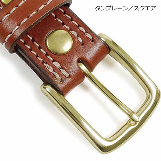 エイカー AKER B14 ファンシー ステッチベルト MADE IN USA (FANCY STITCH BELT アメリカ製 米国製 レザーベルト  革ベルト バックル）｜au PAY マーケット