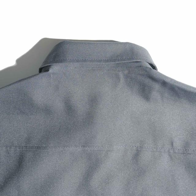 キャルトップ CALTOP #1000PLAIN 半袖 サテン シャツ (メンズ S-XXXL 無地 米国製 アメリカ製)_6