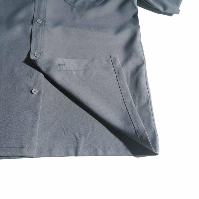 キャルトップ CALTOP #1000PLAIN 半袖 サテン シャツ (メンズ S-XXXL 無地 米国製 アメリカ製)_9