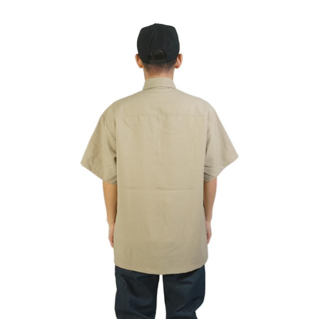 キャルトップ CALTOP #1000PLAIN 半袖 サテン シャツ (メンズ S-XXXL 無地 米国製 アメリカ製)_19