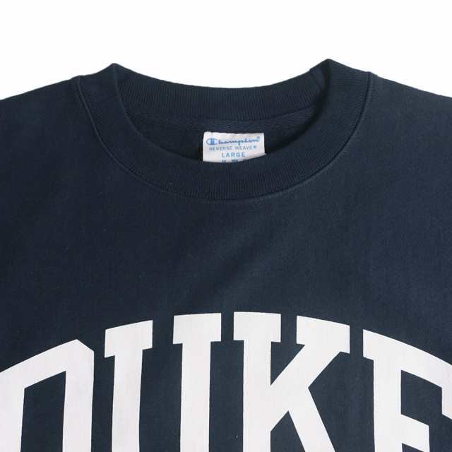 DUKE UNIVERSITY オフィシャル クルーネック カレッジスウェット