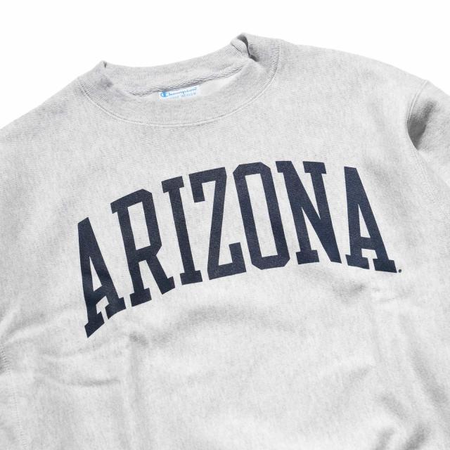 チャンピオン Champion リバースウィーブ UNIVERSITY OF ARIZONA オフィシャル クルーネック カレッジスウェット ｜ メンズ S M L XL XXL アリゾナ大学 公式_3