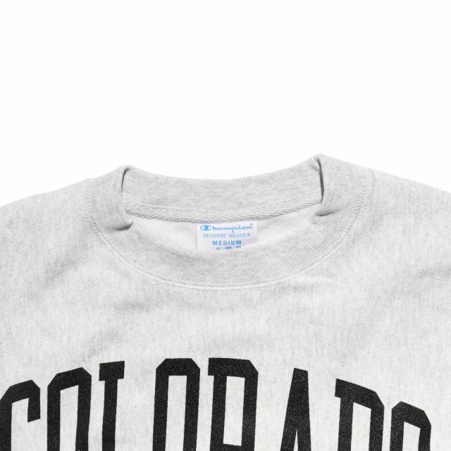 チャンピオン Champion リバースウィーブ UNIVERSITY OF COLORADO オフィシャル クルーネック カレッジスウェット ｜ メンズ S M L XL XXL コロラド大学 公式_2