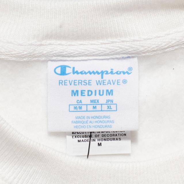 チャンピオン Champion リバースウィーブ UNIVERSITY OF NORTH DAKOTA オフィシャル クルーネック カレッジスウェット ｜ メンズ S-XXL Champion ノースダコタ大学 目無し_3