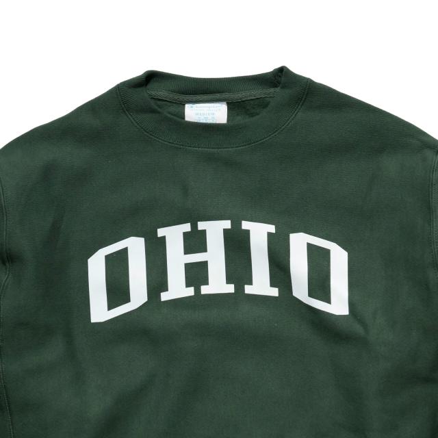 チャンピオン Champion リバースウィーブ OHIO UNIVERSITY オフィシャル クルーネック カレッジスウェット ｜ メンズ S M L XL XXL オハイオ大学 公式_2