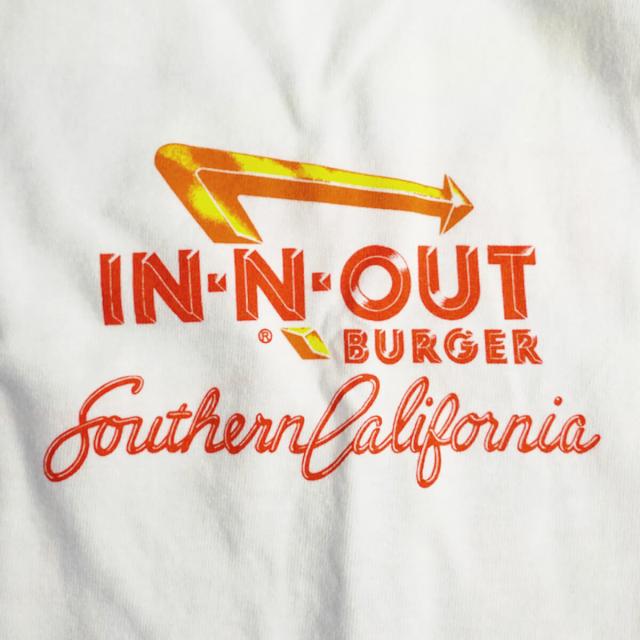 インアンドアウトバーガー 半袖 Tシャツ 1990 