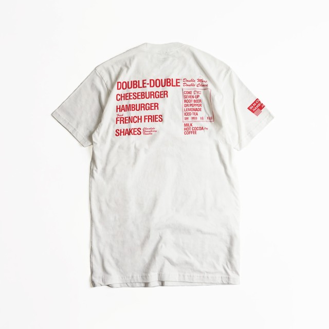 インアンドアウトバーガー 半袖 Tシャツ メニュー ホワイト メンズ S Xxl In N Out Burger ご当地tシャツ 海外買い付け の通販はau Pay マーケット Jalana