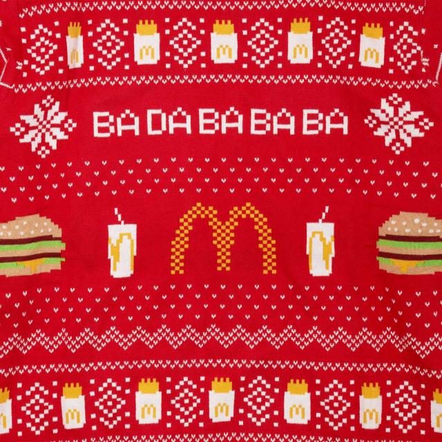 マクドナルド McDonald’s アグリー ホリデーコットンセーター ｜ メンズ レディース ユニセックス コットンニット マック マクド クリスマス アメリカ買い付け