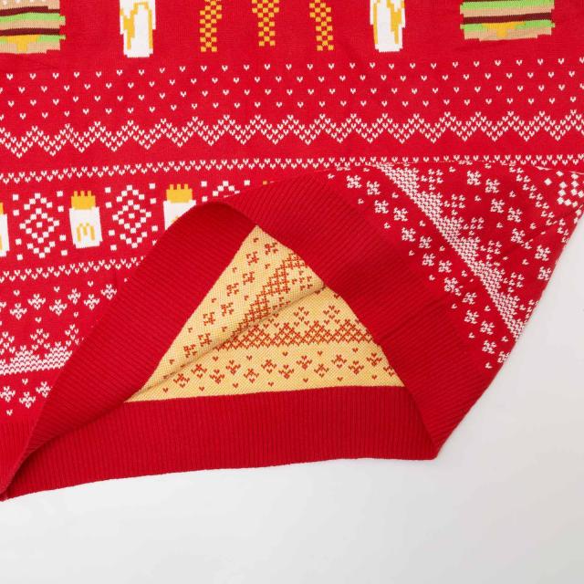 マクドナルド McDonald’s アグリー ホリデーコットンセーター ｜ メンズ レディース ユニセックス コットンニット マック マクド クリスマス アメリカ買い付け