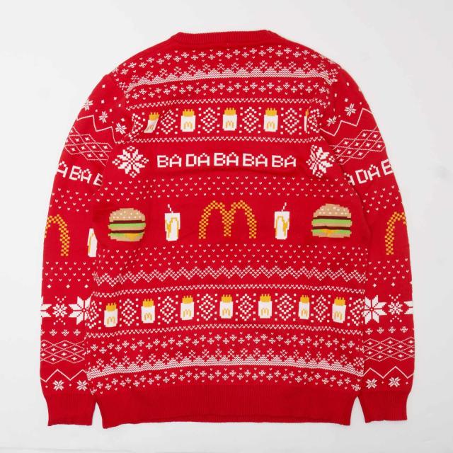 マクドナルド McDonald’s アグリー ホリデーコットンセーター ｜ メンズ レディース ユニセックス コットンニット マック マクド クリスマス アメリカ買い付け