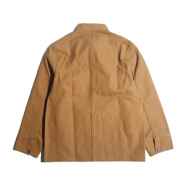 L.C.キング LOT46LC カバーオール ブラウン ダック チョアコート MADE IN USA (米国製 アメリカ製 L.C.KING ワークジャケット）